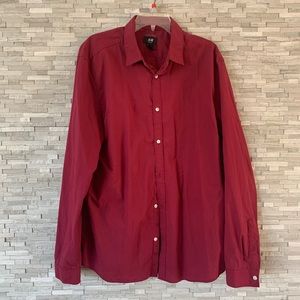 H&M Easy Iron, Slim Fit, Button Down Shirt